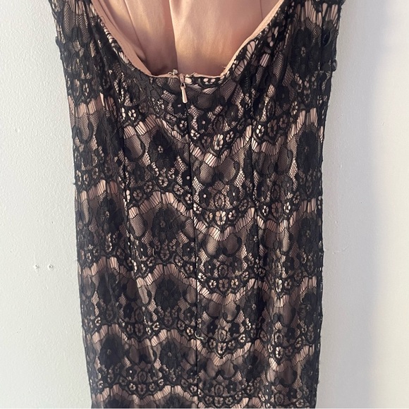 Betsy & Adams Victorian All Over Lace Beaded Jeweled Maxi Gown 37490 - Picture 9 of 13